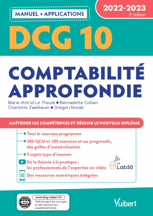 DCG 10 - Comptabilité approfondie 2022-2023