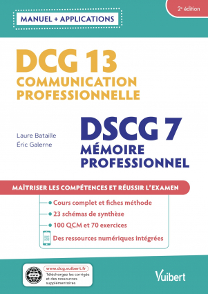 DCG 13 communication professionnelle DSCG 7 mémoire professionnel